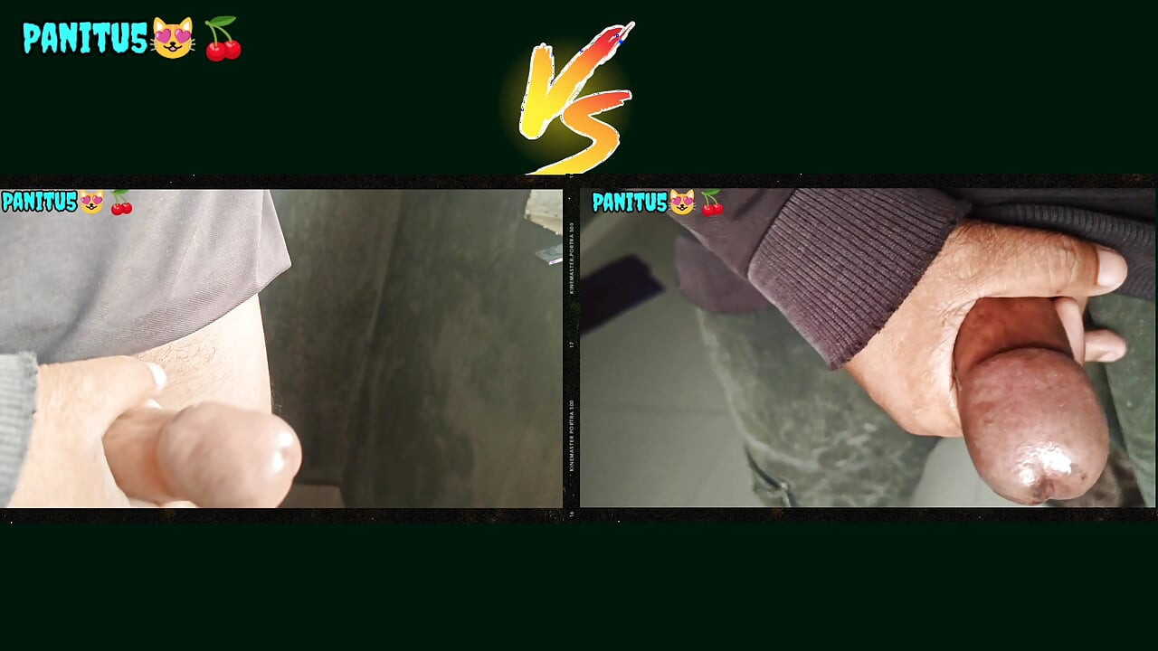 Desi Boy Cumshot Battle - Intense Masturbation Challenge Who Wins