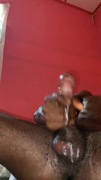 Thrilling moment from "Black cock cumming hard"