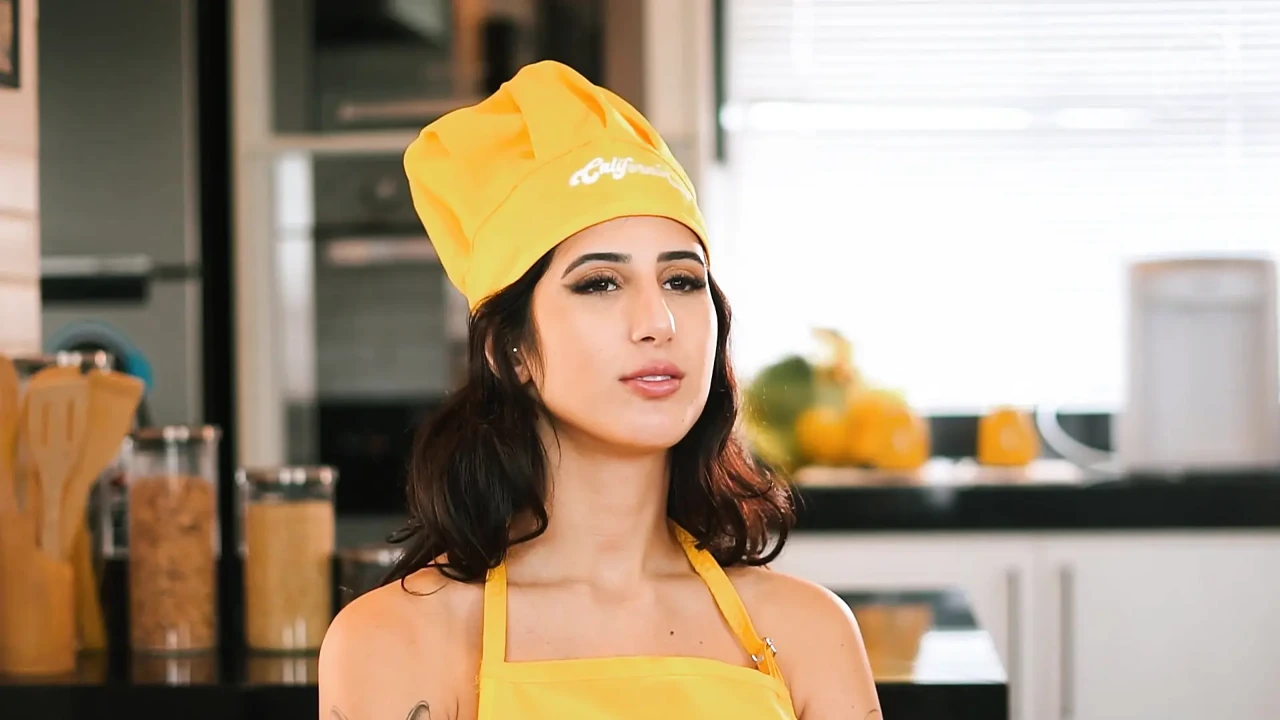 Hot lesbian Latinas cooking - Part 2 - SFW