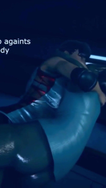 Thrilling moment from "Street fighter - Chun Li ( Part 01) - Hentai 3D 101"