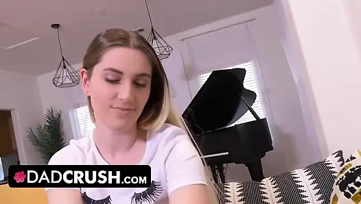 DadCrush - Please, touch me, stepdad! Stick your fingers deep inside my pussy! I need your cock!