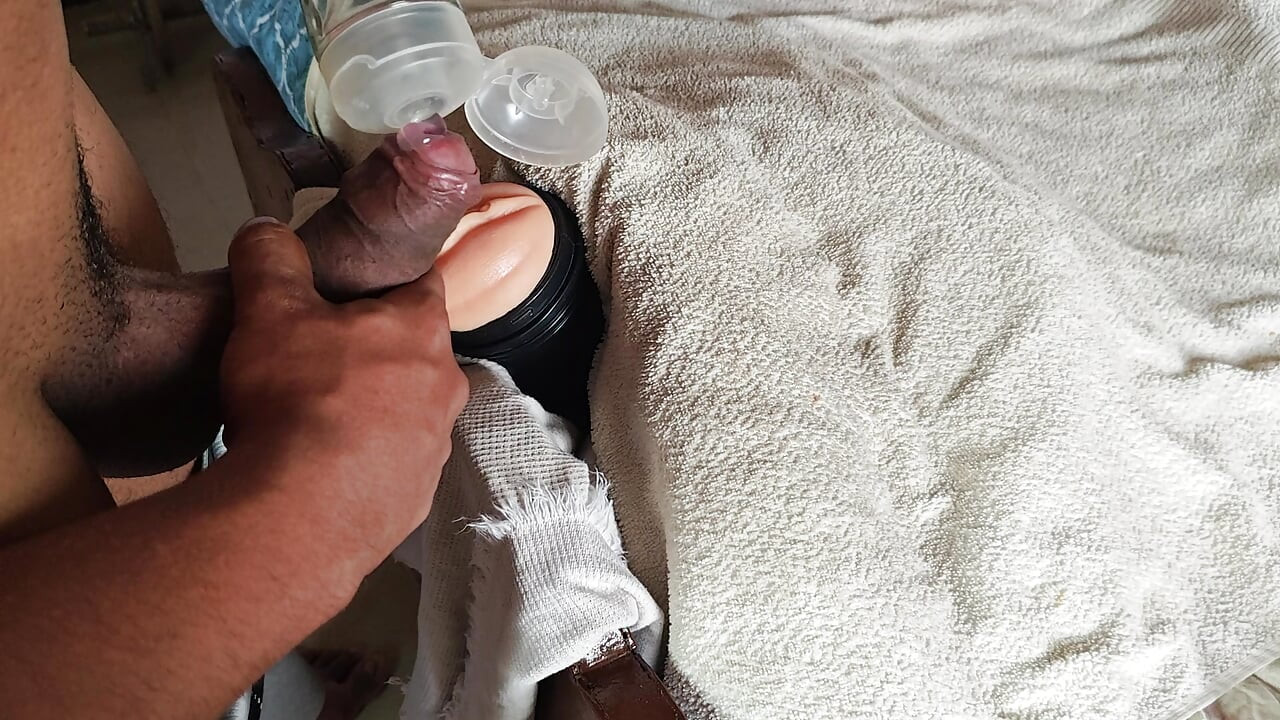 Boy fucked the sex toy extreme way put whole dick inside