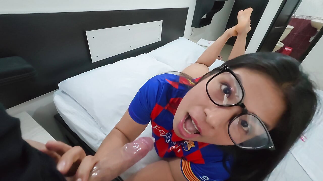 PART ONE . I lose a bet with my friend and he fucks my ass .. he takes off his condo very horny... how nice to feel him how he penetrates me