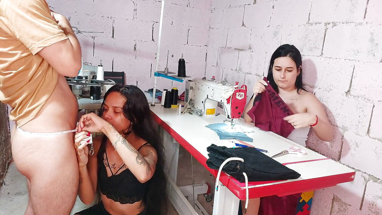 Croitoreasă obraznică și un client norocos