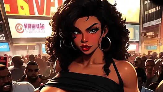 Pantat bahenol tante seksi ini dientot habis-habisan di mosh pit