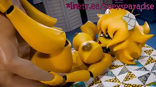 Golden Frenni enters your room to drain you dry