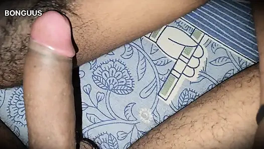 Desi Aunty sharing bed when Husband is not at home Hairy Pussy Fucking