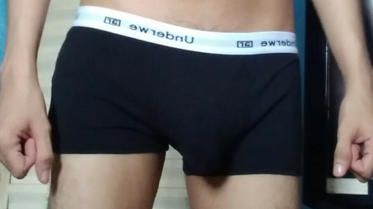 Boy tests new underwear he bought on Sh31N