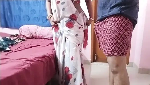 Indian desi milf fucked by her stepson in her tight asshole