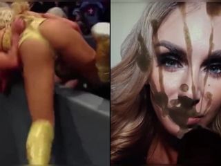 WWE Charlotte flair sperma eerbetoon compilatie