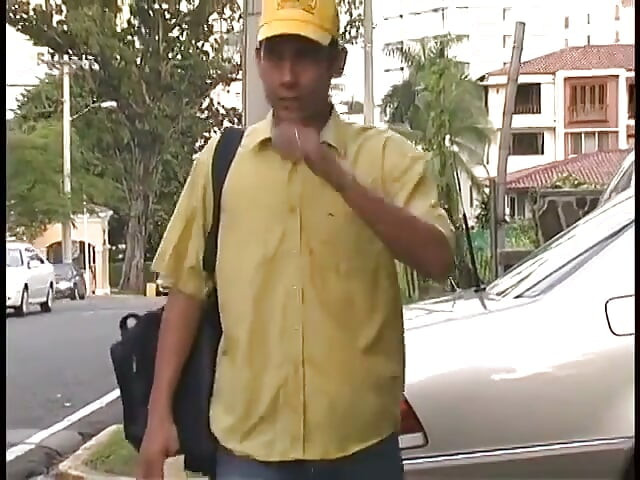 Latina Teen Getting Boned by the Mailman