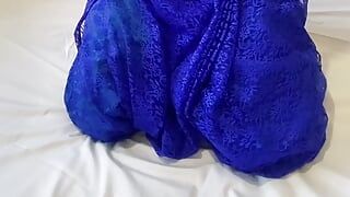 SEXY BHABHI DESTROYING HER PUSSY WITH VEGITABLE AND TOY