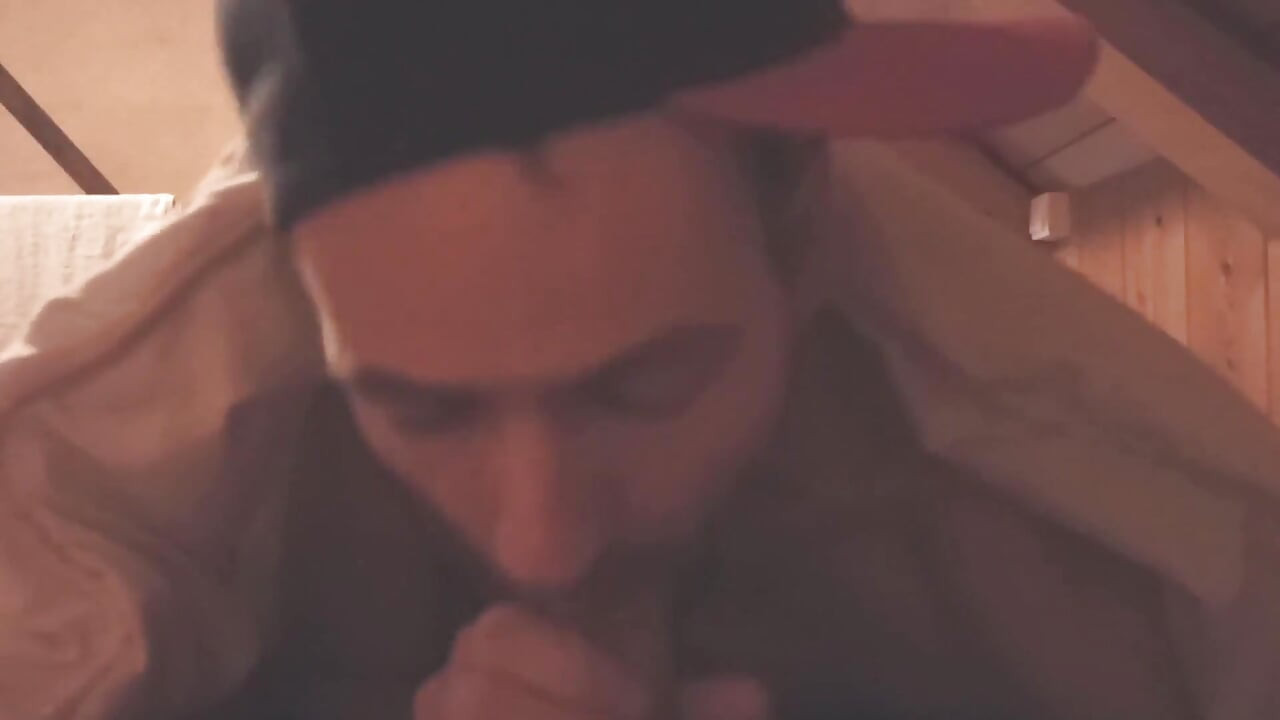 Justin Loses His Bet and Has to Suck His Friend