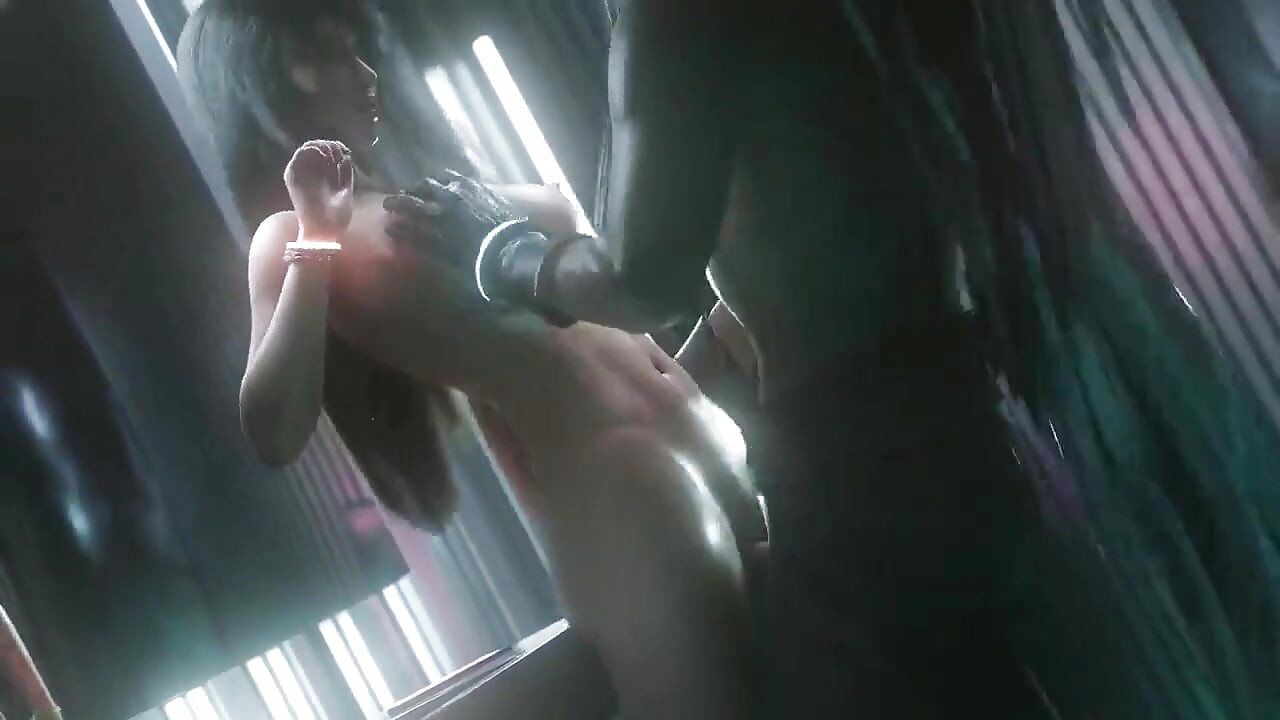 3D Tiff Got 3 Cocks and Creampies in the Bathroom
