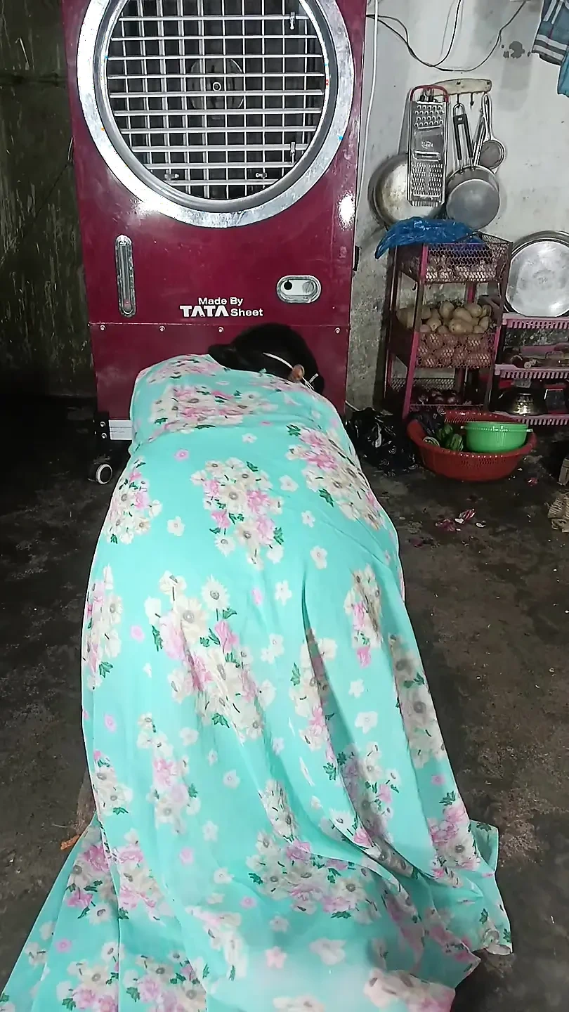 印度女孩的打手枪