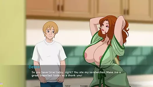 The Secret of the House #26: Mature MILF Teases Me by Showing Her Wet Pussy