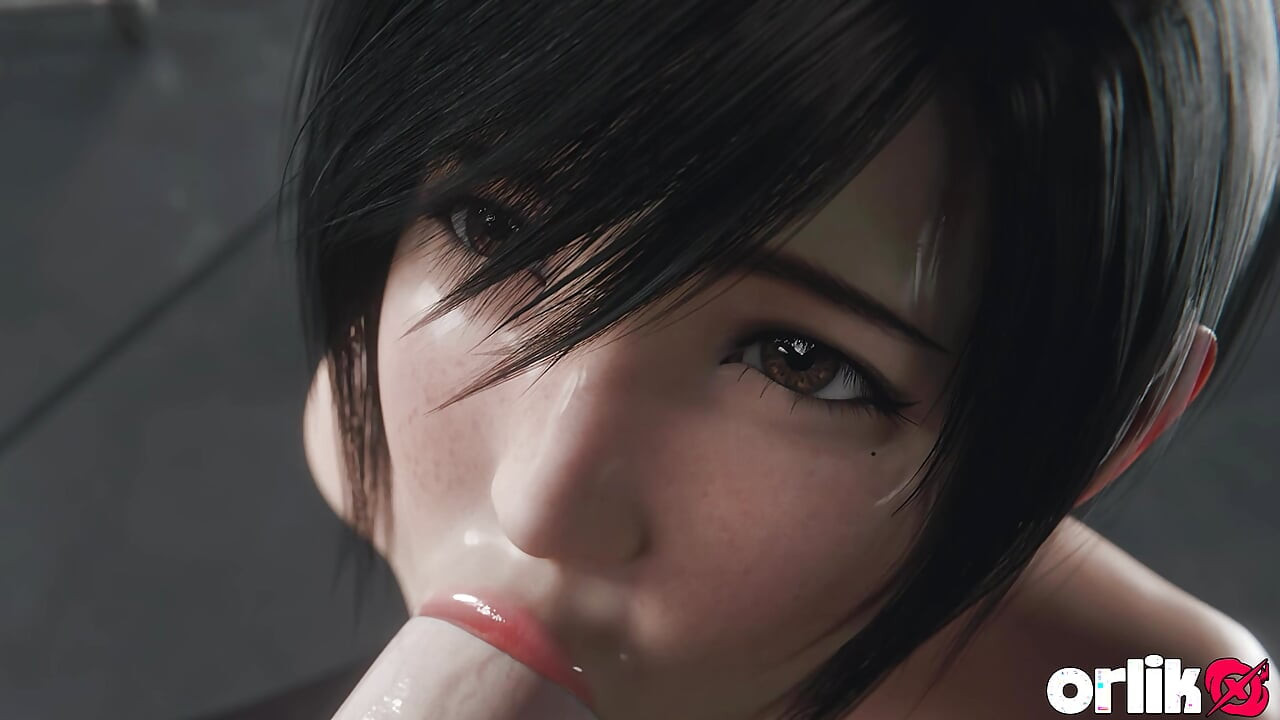 Yuffie Final Fantasy 7 Completely Nude Blowjob Service - Wet & Messy 4K 3D Animation