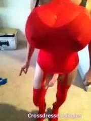 Big tits smoking transvestite