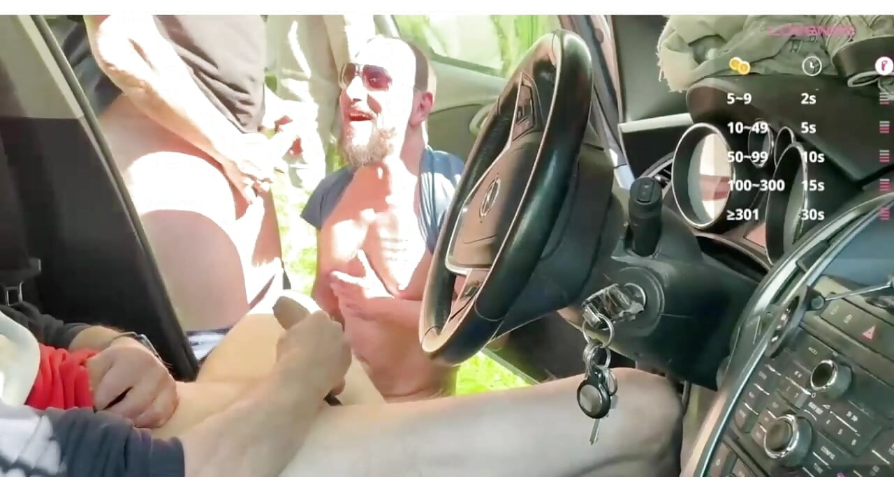 Car doors open and things got wild instantly