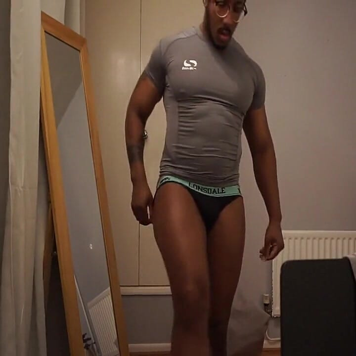 Getting Changed. Would Like to Se More Sports Gear Vids or Just Nudes Ands Cum