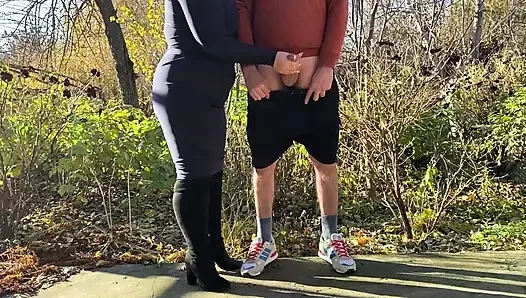 Be an obedient stepson, cum for your stepmother!