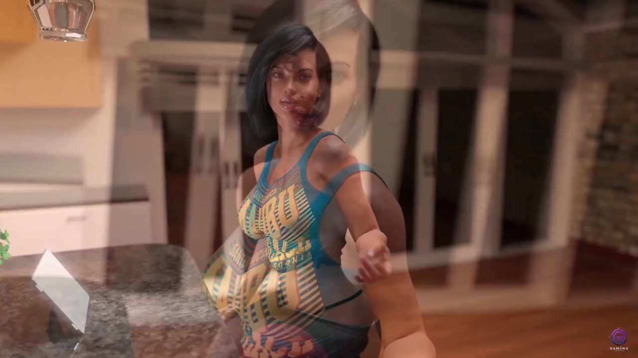 私の孤独な熟女継母は、継父が仕事中に私と浮気します - ミッドナイトパラダイス