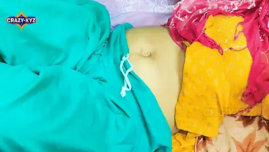 Real Desi Village bhabhi first time sex with his stepbrother in Hindi Video. Desi Village bhabhi Xxx video.