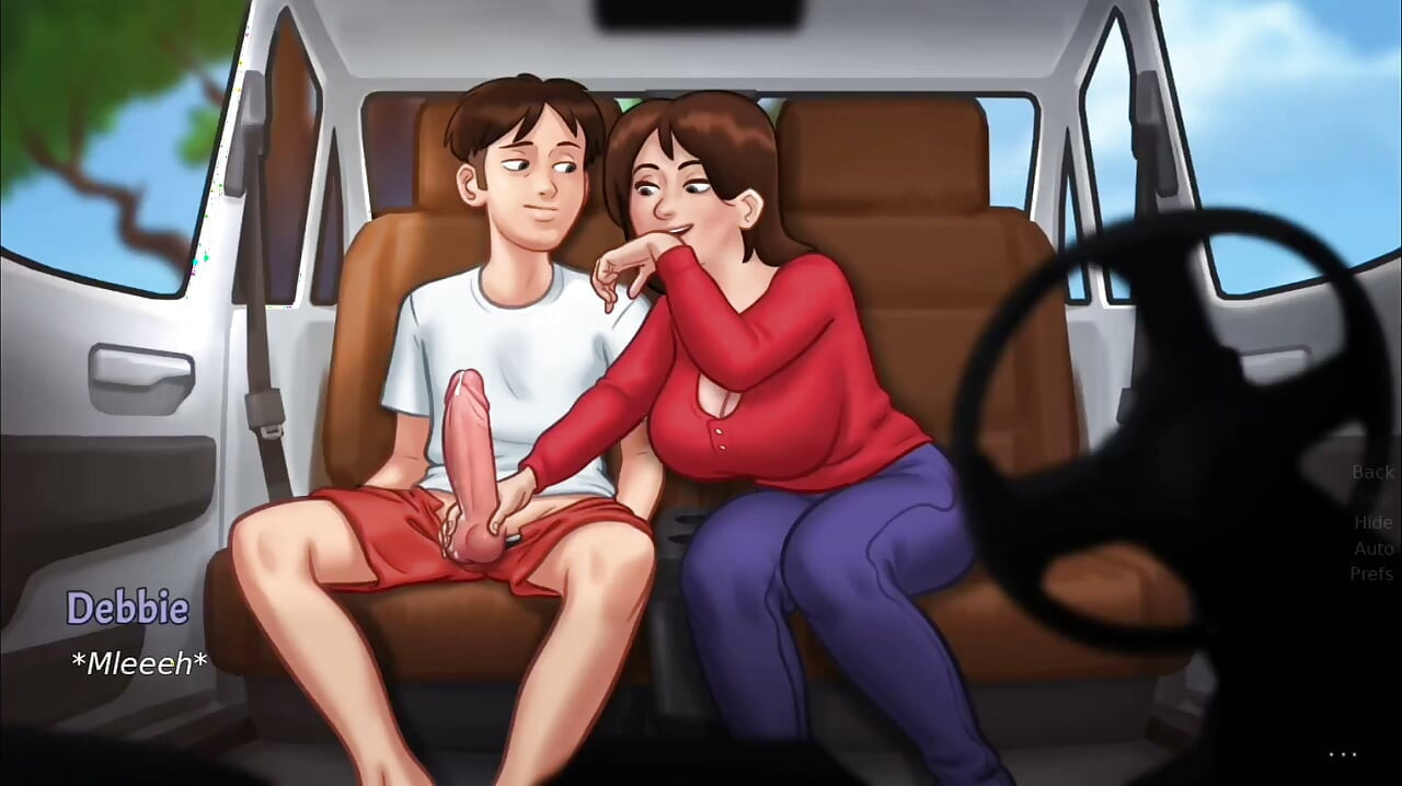 Debbie suge în sfârșit pula uriașă a lui Anon - gameplay summertime saga partea 2
