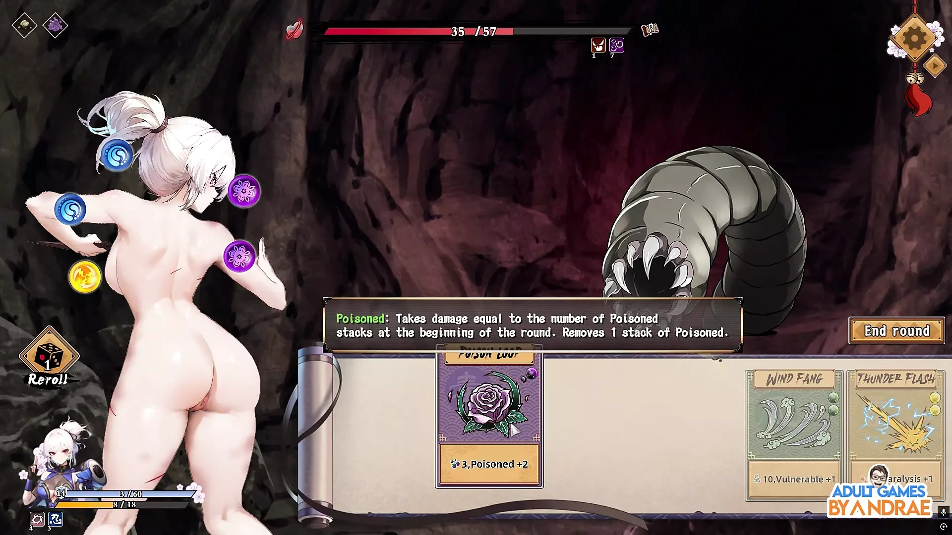 Ep9: Double Footjob with Manari and Yutaka - Half-demon Shinobi