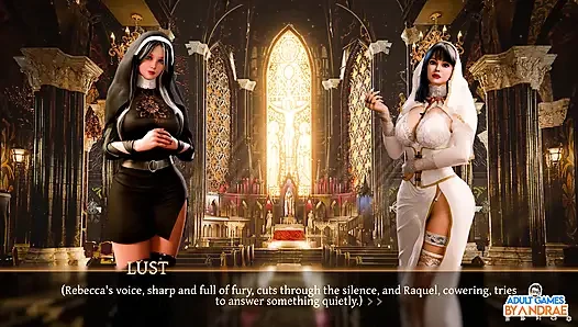 Sisters in Sin Gameplay Part 9 - Conflict Inside the Monastery