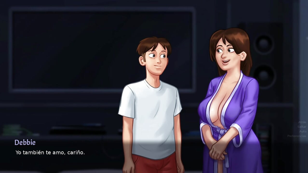 Aventurile mele de seară cu mama mea vitregă sexy pe canapea în fiecare seară - saga de vară