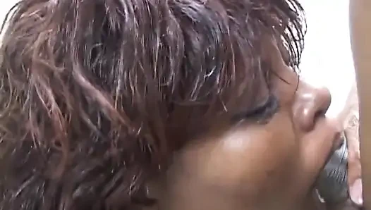 Big black fat pussy licking fucking, big black dick sucking