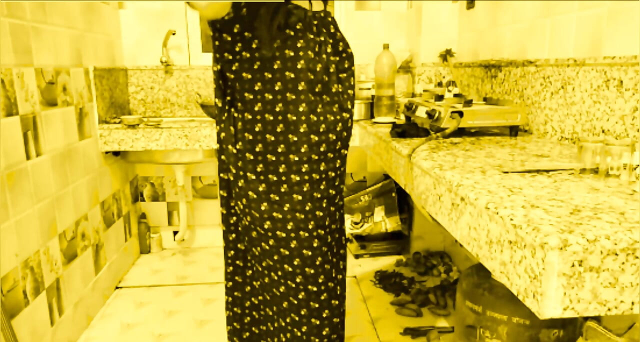 Curvy Goddess Desi Bhabi Gets Drilled Fast and Hard by her young devar in kitchen room.