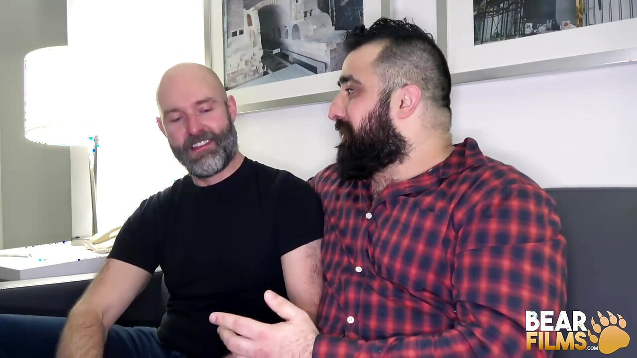 Bearfilms Bare Ranger Shoves His Cock to Blue Heeler Tight Asshole
