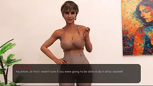 Sunset rose 6 aku nggak percaya ngeliat catalina lagi asik masturbasi