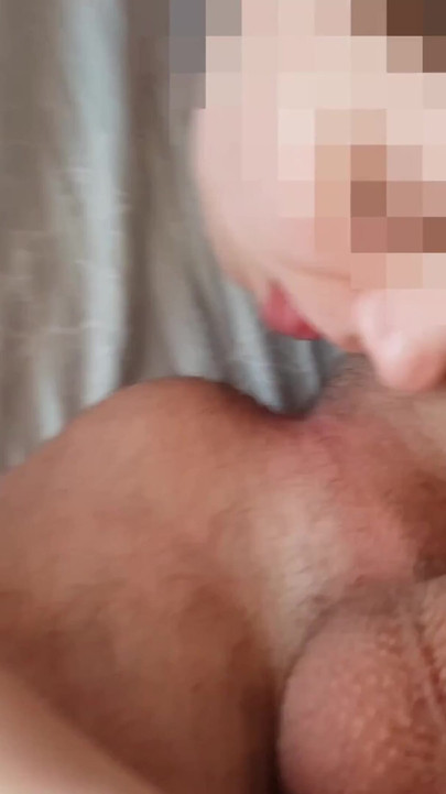 Captivating moment from "Blowjob With Rimming And Cum In Mouth! POV!"