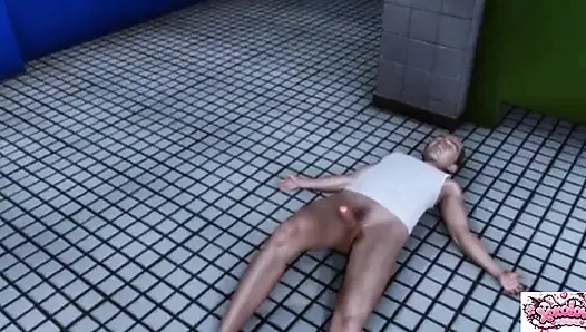 3d porn shots has 4, 3 men and 1 sexy woman