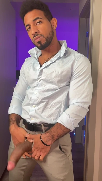 Captivating moment from "Massive Uncut Cock Teasing Compilation"