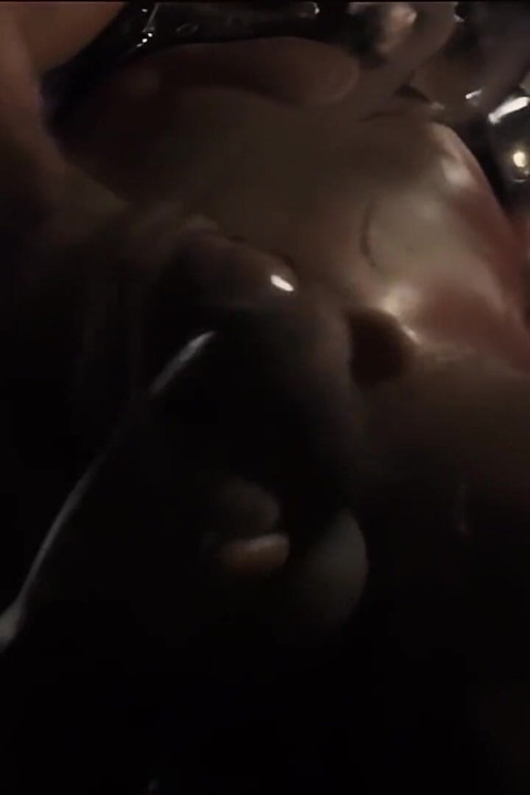 Thick Black Cock Jerks off