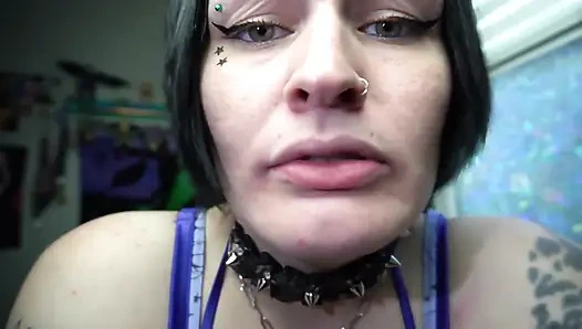 Büyük memeli gotik sürtük protezlerinin ve sakızlarının tadını çıkarmana izin veriyor 31 talimatı