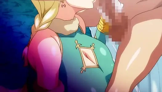 Pelacur penyihir dientot habis-habisan di dunia pesulap! Porno hentai Kyonyuu Elf Oyako Saimin, adegan seks hentai