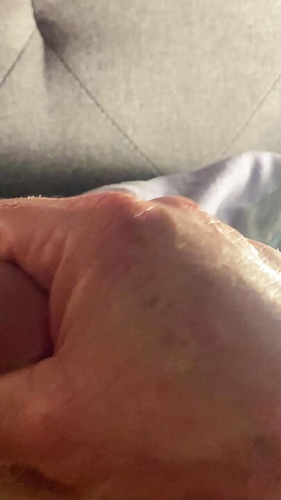 Self pounding my rock hard cock