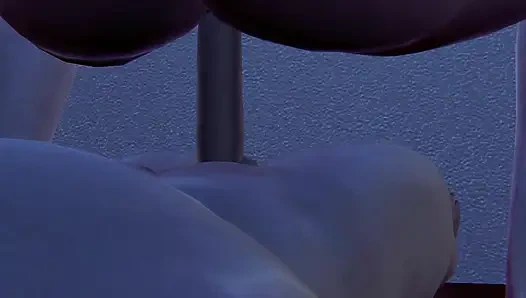 BÜRO-SEX MIT SUPER VOLLBUSIGER NASSER STIEFMUTTER - HENTAI 3D