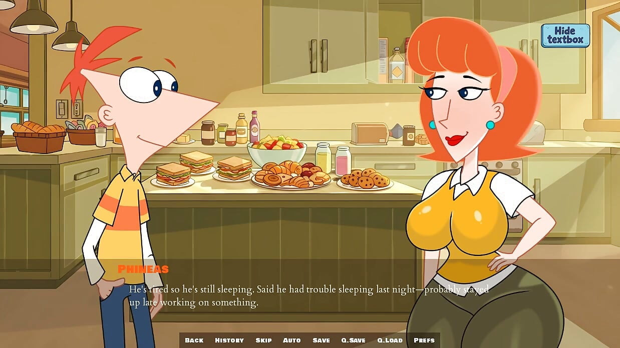 XSummer - геймплей - ролевая игра - пародия - Phineas и Ferb - версия для взрослых - часть 2