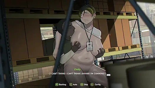 Husband Secretly Watches His Wife Fuck Another Coworker and Becomes Horny - Final Part of Boxman Gameplay (Hindi + ENG Sub)