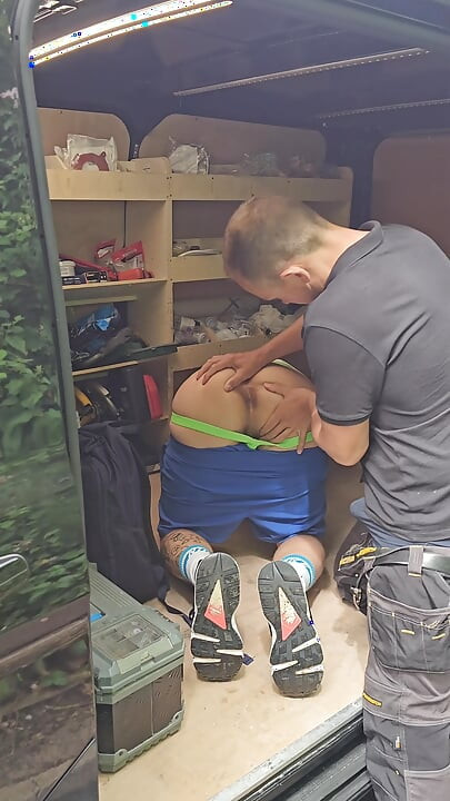 Found Out the Plumber Fucked My Husband in His Van While I Was at Work