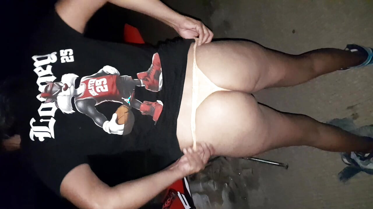 Eating my sister-in-law B's impressive ass. After the party.