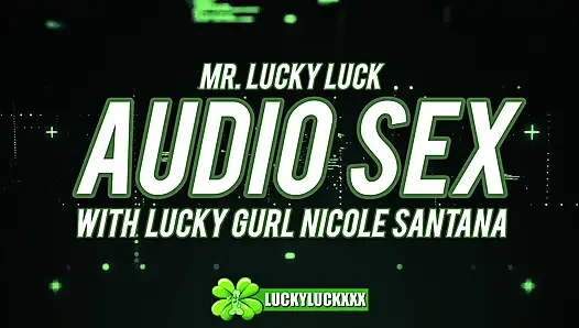 Şanslı kız Nicole Santana - sesli seks asmr bay şanslı şans ile sert sikişiyor