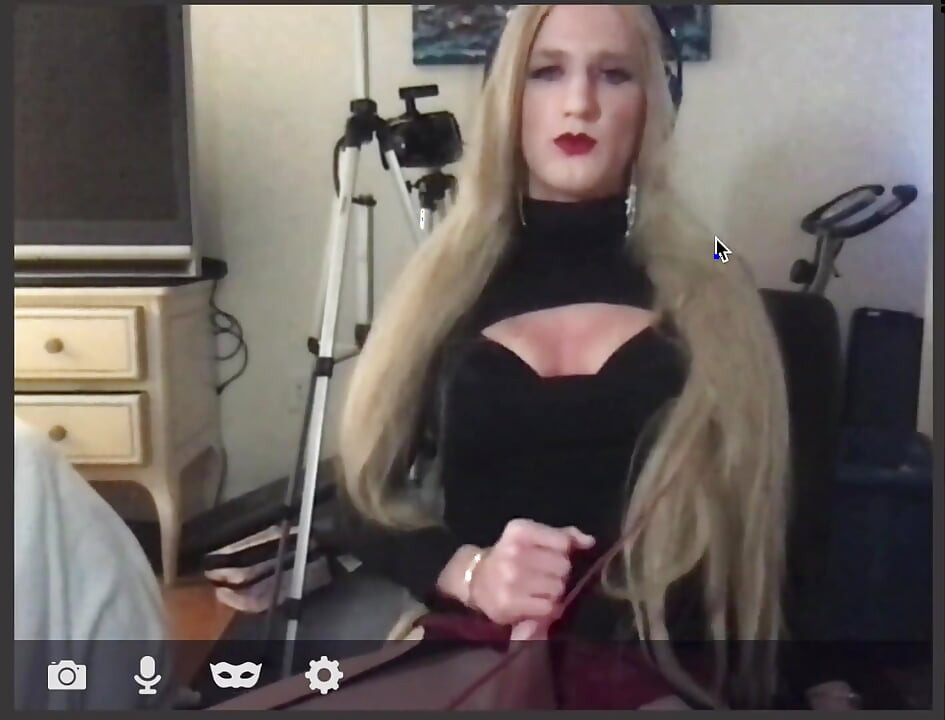Kuuma Tgirl Camming Kukko ja Anaali
