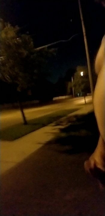 shooting a load outside
